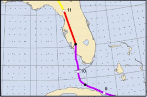 Florida Map With Hurricane Irma - Dolley Hollyanne