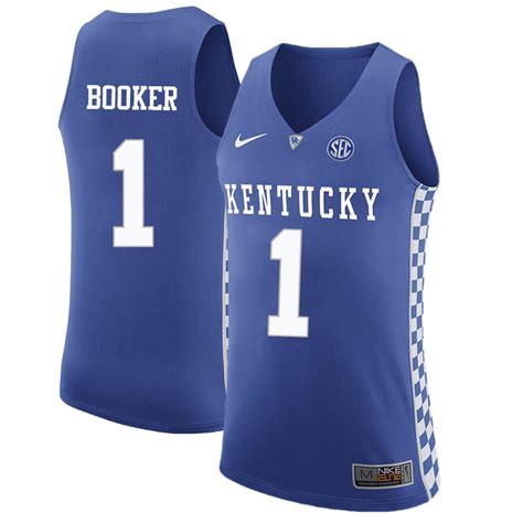 Devin Booker Jersey Kentucky Wildcats College Basketball Jerseys Sale ...