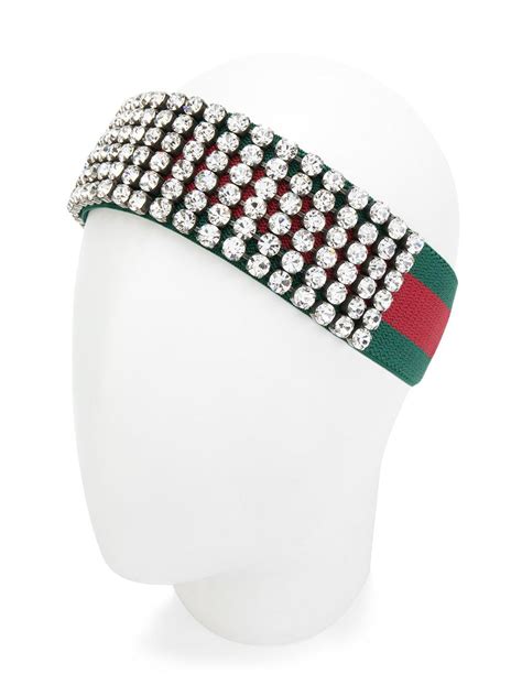 Lyst - Gucci Elasticated Web Headband