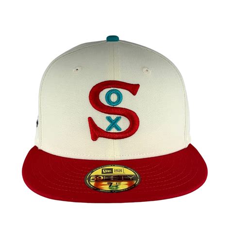 Chicago White Sox Chrome/Red/Teal UV New Era 59FIFTY Fitted Hat – Clark ...