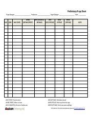 Prop List.pdf - Preliminary Props Sheet Props Manager: Production ...