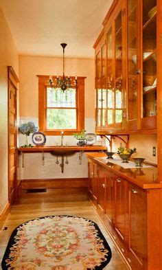 The maid’s pantry, including original cabinets, has been restored beautifully. Old Kitchen ...