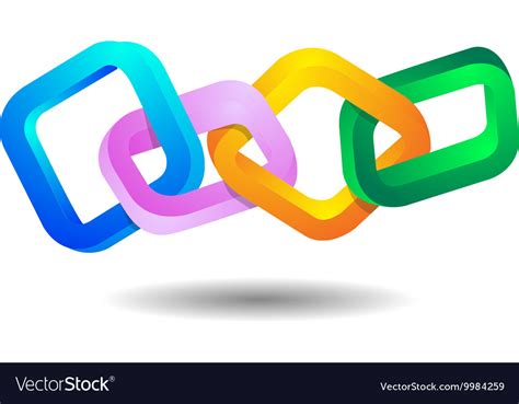 Chain logo Royalty Free Vector Image - VectorStock