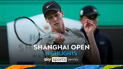 Jannik Sinner vs Novak Djokovic | Shanghai Masters highlights | Tennis News | Sky Sports