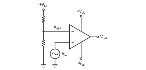 How an Op-amp Comparator Works - Electronics Tutorials | CircuitBread