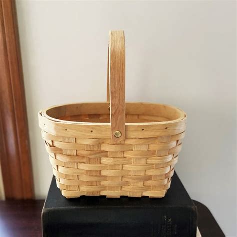 Wood Slat Basket - Etsy