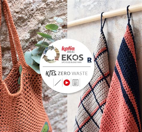 Zero Waste Kits EKOS: 12 crochet projects for a sustainable home