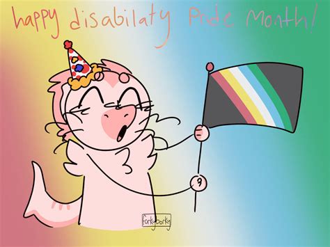 happy disability pride month!!!! by fishypapp on DeviantArt