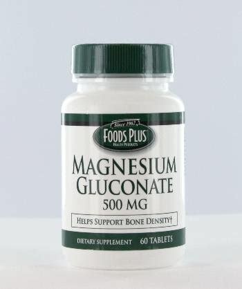 Magnesium Gluconate 500 Mg 90 Tablet