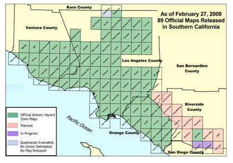 Southern California Seismic Hazard Areas | CSE for Landscape Architects