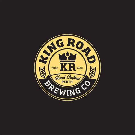 King Road Brewery Logo | Brewery logos, Beer logo design, Craft beer logo