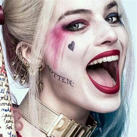 Harley Quinn Face Tattoos