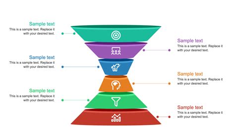 Hour Glass Funnel Diagram - Smart Diagram