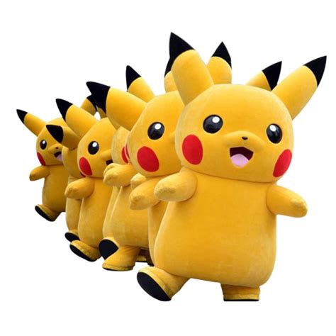 Pokemon Pikachu Mascot Costume/Fancy Dress Outfit //Price: $196.63 & FREE Shipping // #kaw ...