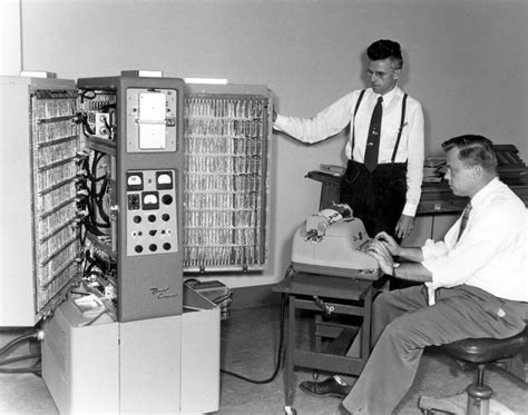 Computers in the 1950s | Old computers, Computer history, Technology ...