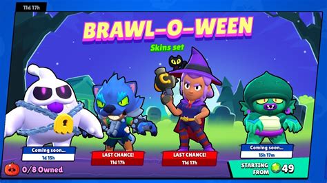 Brawl Stars - Brawl-O-Ween 2021 New Halloween Skins - YouTube