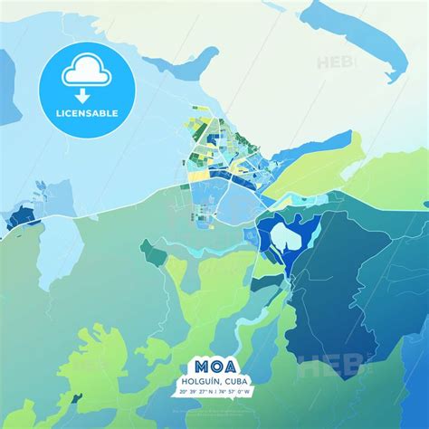 Moa Map Print Template | Map vector, Print templates, Map print