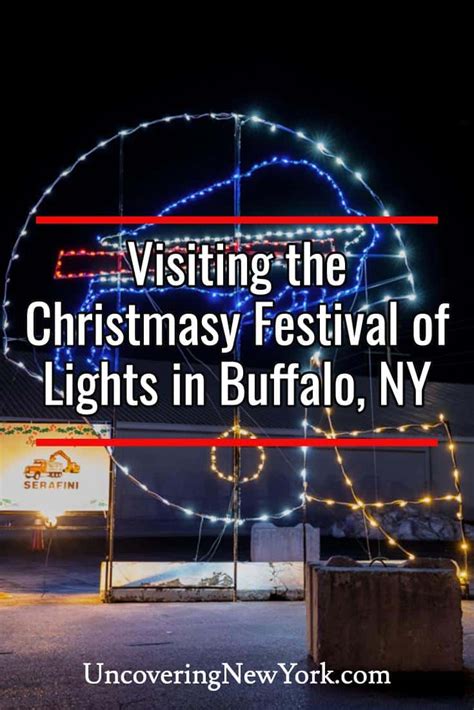 Festive Fun at the Festival of Lights near Buffalo, NY - Uncovering New York