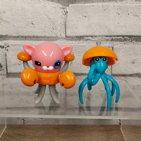 OCTONAUTS PROFESSOR INKLING & Mimic Octopus 2.5" Figure Set Mattel 2015 ...