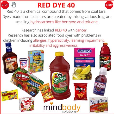 Concerning Food dyes and food fillers | Dye free foods, Red dye free ...