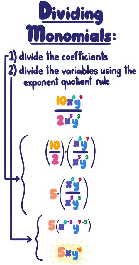 Dividing Monomials - Process & Examples - Expii