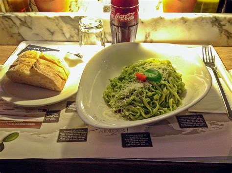 Pasta Pesto Basilico at Vapiano London Bankside - Joy Della Vita