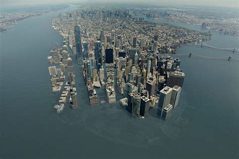 Steigender Meeresspiegel bringt für Manhattan Gefahr verheerender ...