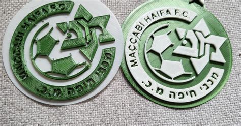 Maccabi Haifa logo by HaKashat | Download free STL model | Printables.com