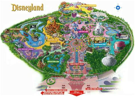 Disneyland Map 2018 California | Free Printable Maps