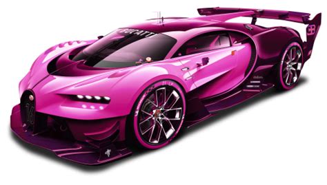 Hot Pink Sports Car (PNG) | Official PSDs