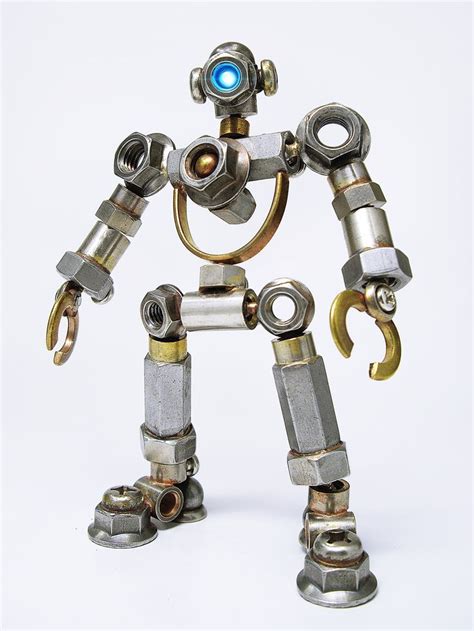 Pin de Takayuki Hayama en Metal Robots | Arte metal reciclado, Arte en metal, Esculturas de metal