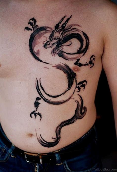 18 Dragon Tattoos For Stomach