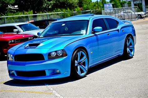 Charger SRT8 Super Bee Edition B5 Surf Blue Pearl Coat | Black dodge ...