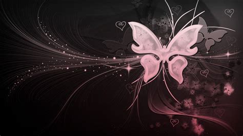 Hearts and Butterfly Wallpapers - Top Free Hearts and Butterfly Backgrounds - WallpaperAccess