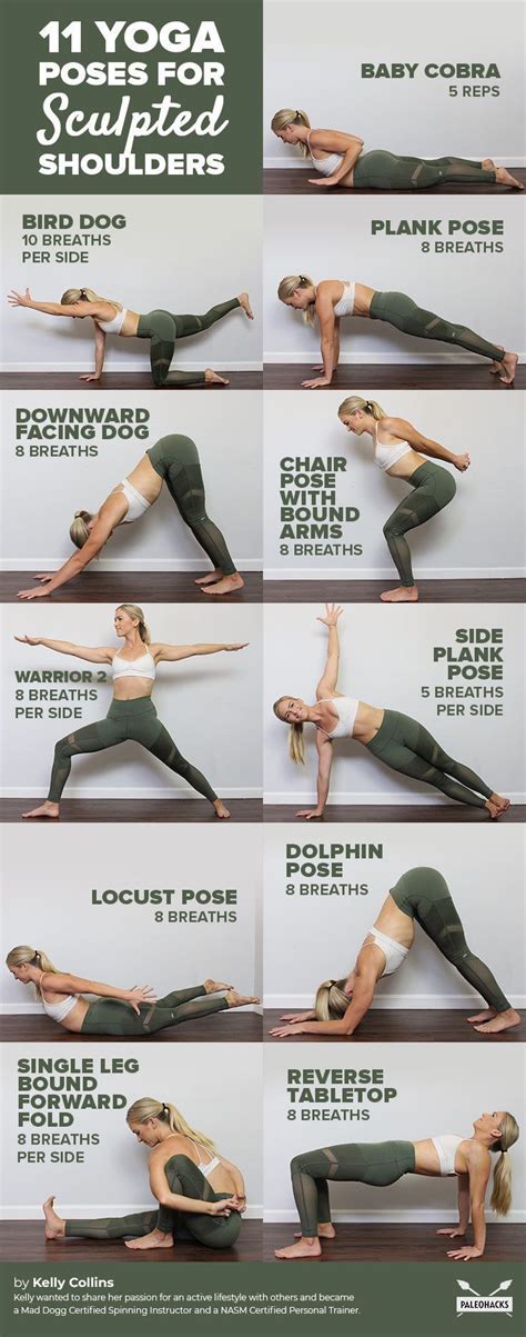 11 Easy Yoga Poses for Sculpted Shoulders & Better Mobility | Easy yoga poses, Yoga poses, Yoga ...