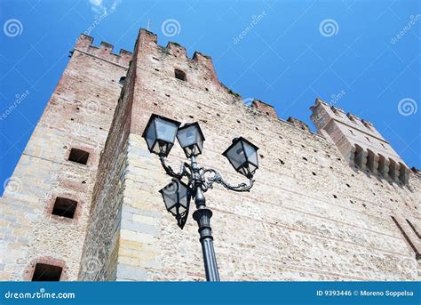 Marostica Castle stock photo. Image of italy, building - 9393446