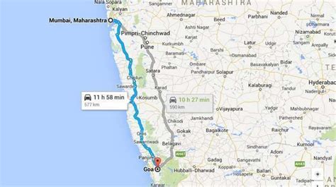 Mumbai To Goa Road Trip By Car | Distance, Directions & More