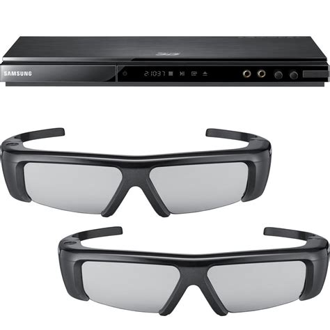 Samsung BD-D5500 Blu-ray Disc Player with 3D Glasses (2 Pairs)