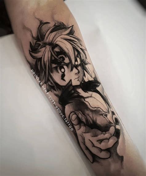 Tattoo- Meliodas | Tatuagens aleatórias, Tatuagem do naruto, Boas ideias para tatuagem