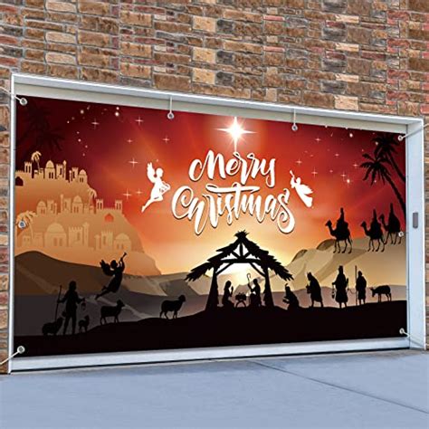 Best Garage Door Nativity Scene: A Holiday Tradition