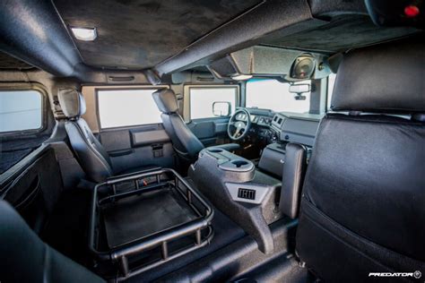 Hummer H1 gets a unique Line-X Exterior & Interior coating