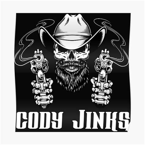 "cody jinks" Poster for Sale by IreneInward | Redbubble