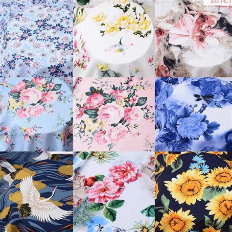 Aliexpress.com : Buy 140cmx100cm 100% Rayon Fabric Comfortable Printed Rayon Tissu For Summer ...