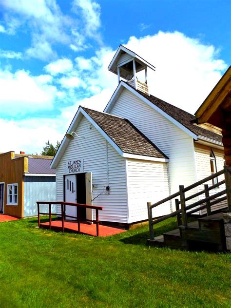 St. James Anglican Church - End of Steel Heritage Museum