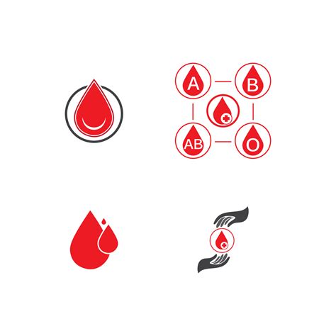 Human Blood logo template vector icon illustration design 8865406 Vector Art at Vecteezy