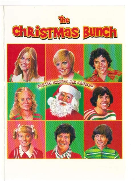 Brady Bunch Christmas Card Template