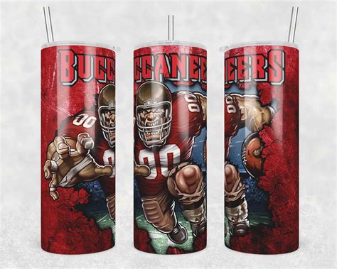 Mascot Tampa Bay Buccaneers Tumbler Wrap