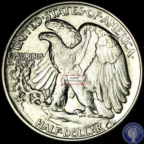 1943 P Unc Silver Walking Liberty Half Dollar 308