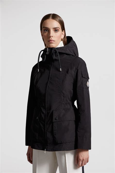 Black Leandro Parka - Windbreakers & Raincoats for Women | Moncler US