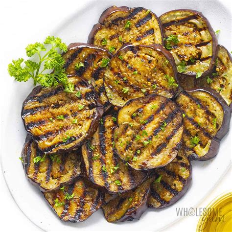 Grilled Eggplant (Quick & Easy!) - Wholesome Yum